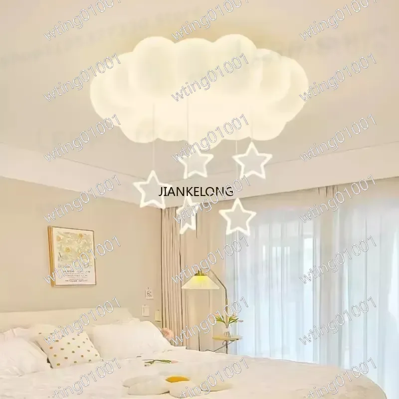 for Modern Creative Circular Cloud Acrylic LED Ceiling Lamp Living Room Restaurant Bedroom Children Room Chandelier Home
