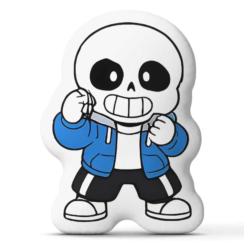 Sans Undertales Games Funny Pillow Cushion Irregular Stuffed Throw Pillow Home Decor Gift Sofa Bed