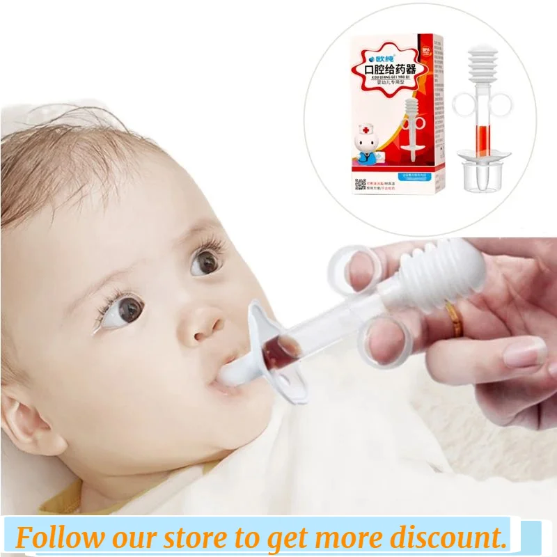 

Doser for Baby Milk Kids Medicine Dispenser Feeder Squeeze Dropper Tongue Depressor Feeding Utensils Gadgets