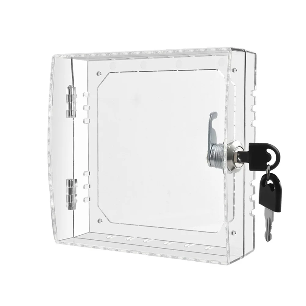 Thermostat Lock Box Acrylic Thermostat Guard Energy Management Tool Prevent Unauthorized Access Lock Home Energy Management