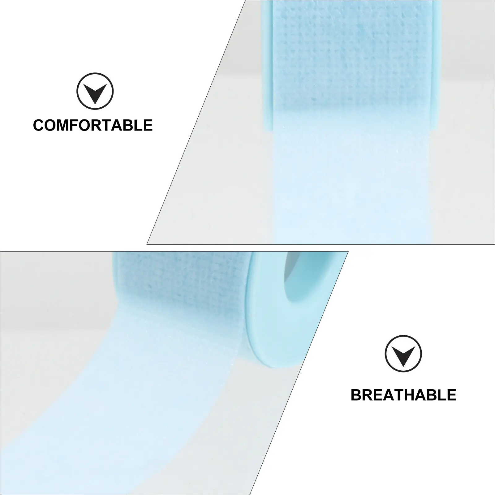 1 Roll Eyelash Isolation Tape Breathable Soft Non-Woven Patch for Eyelash Extension Lash Grafting Beauty Salon Supplies