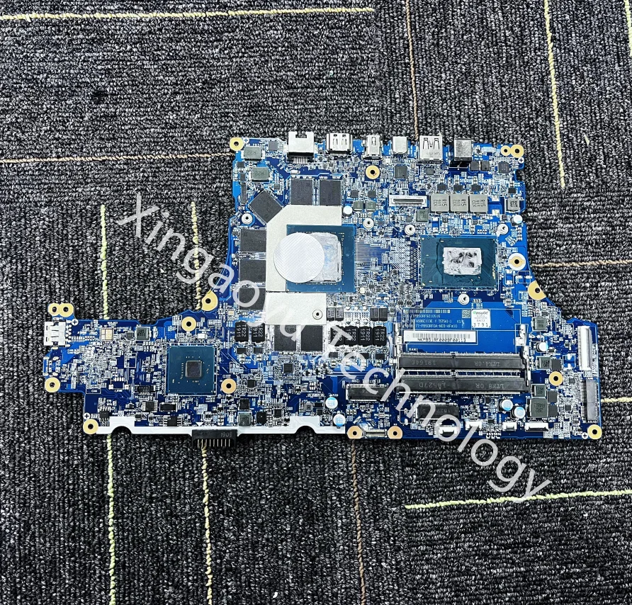 6-77-PB50RF0A-N03 FOR CLEVO PB51RF PB50RF Laptop Motherboard 6-71-PB500-D03 DDR4 I7-9750H CPU RTX2070 GPU 100% Test OK