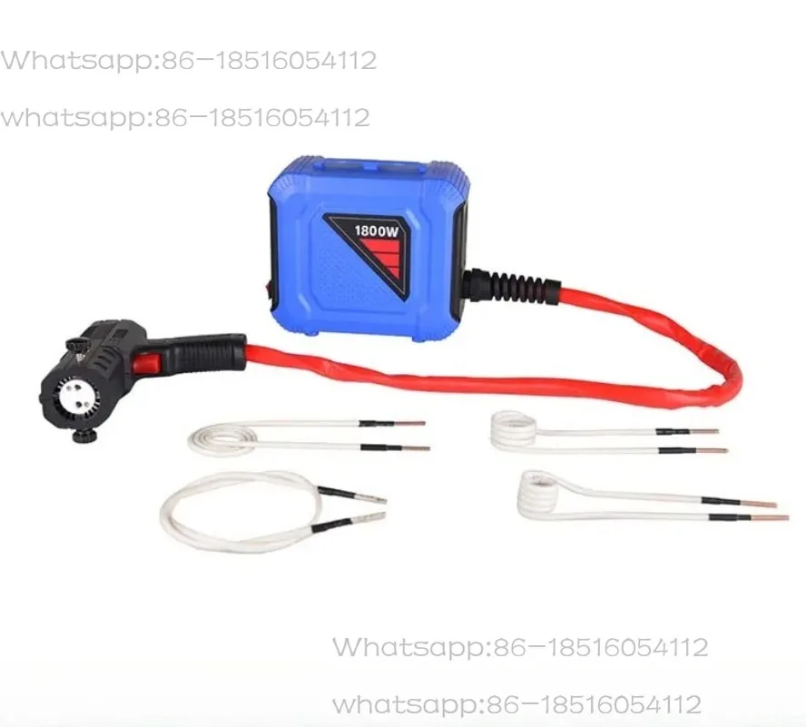 

Portable Induction Heater 1.8KW 800°C with Four Coils Metalworking Auto Repair Soldering 110V/220V