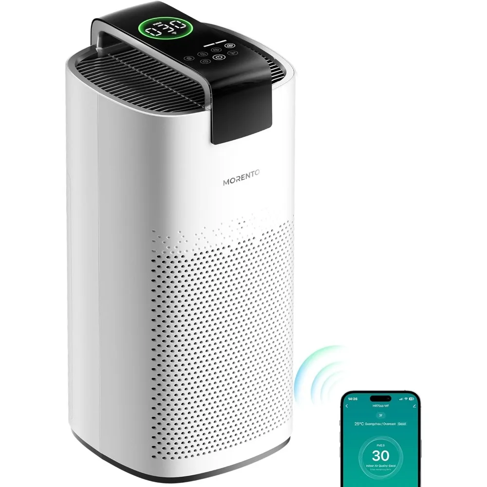 

Air Purifier, 2050 Sq Ft with PM 2.5 Air Quality Sensor, Smart WiFi and Sleep Mode, Hepa Filters Filter Airborne Particles