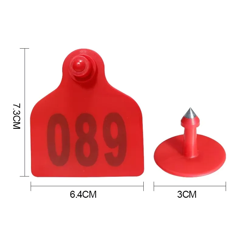 Environmentally Friendly Pig Sheep Goat Ear Tag Management Solutions with Sharp Points Ear Labels for Flock