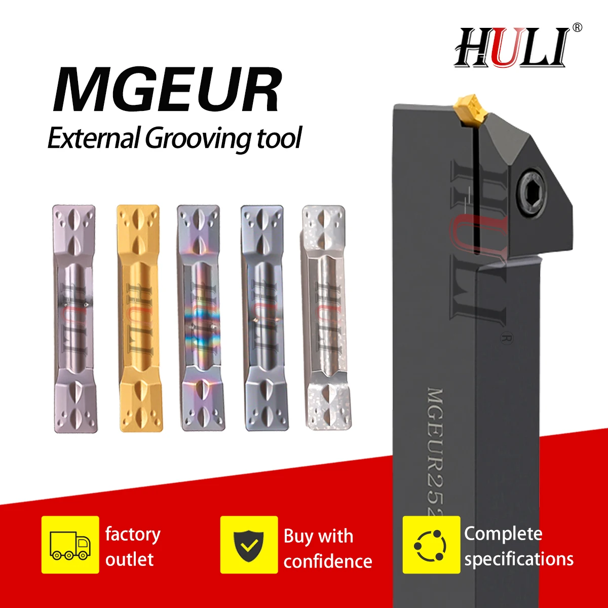 

MGEUR2020 45 Degree Outer Circle Imitation CNC Slotting Tool Holder MGEUR2525 Cutter Bar MGMN CNC Lathe Tools Grooving Insert