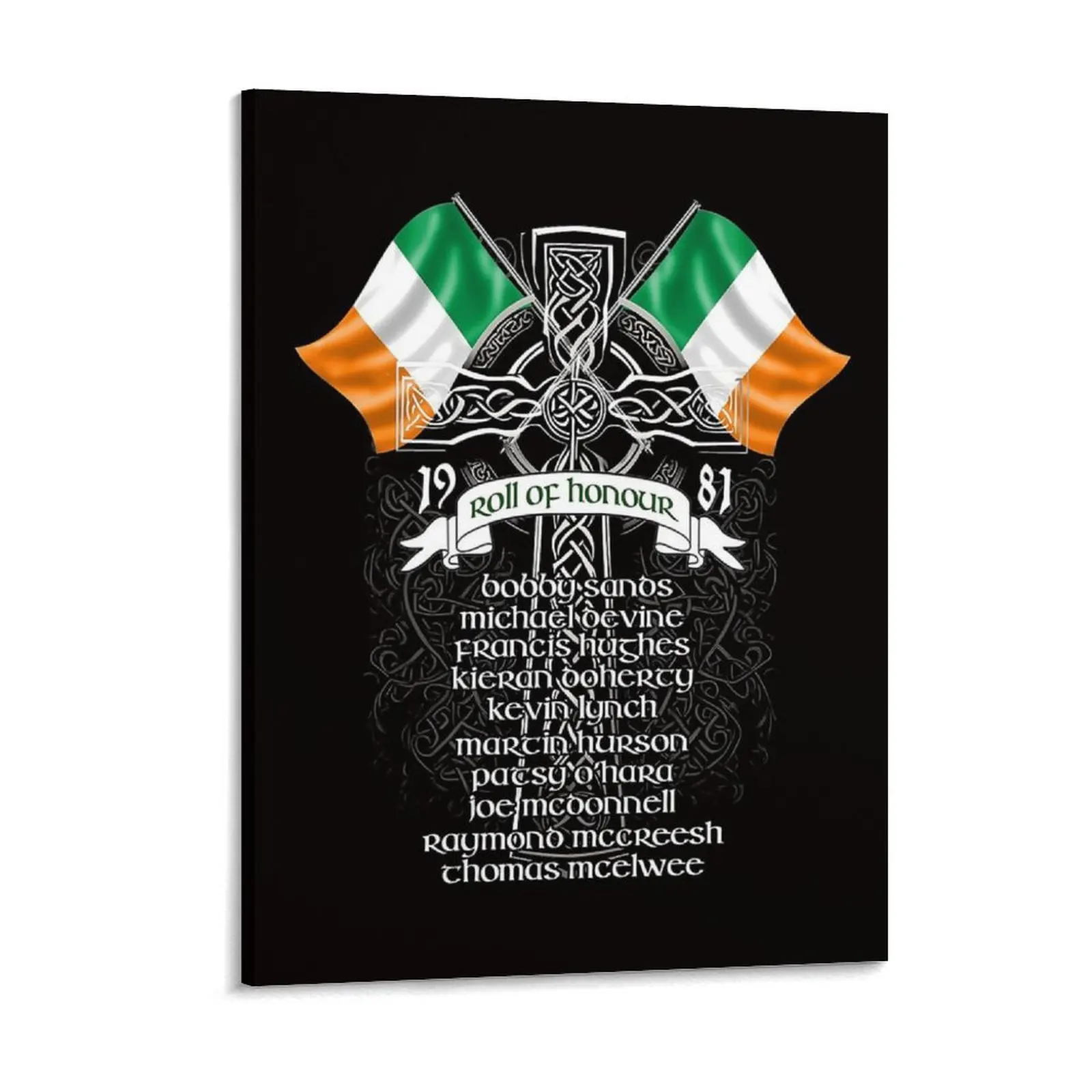 irish proclamation Canvas Painting Rusty Create Party Club Decoration printed Framed Wall Paintings