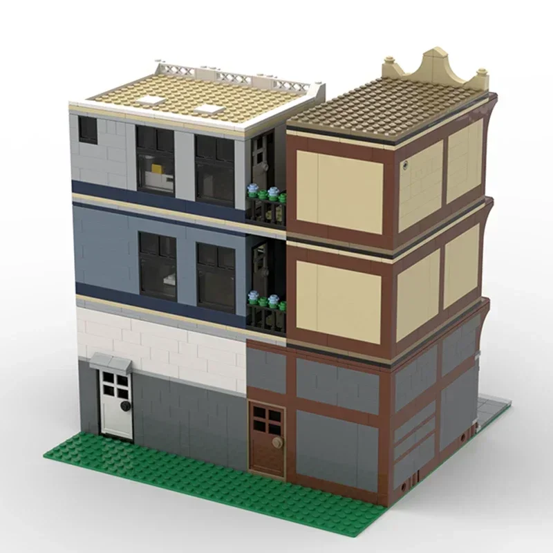 

Technical Moc Bricks Street View Model Outdoor Sports Shop Modular Building Blocks Gifts Toys For Children DIY Sets Assembling