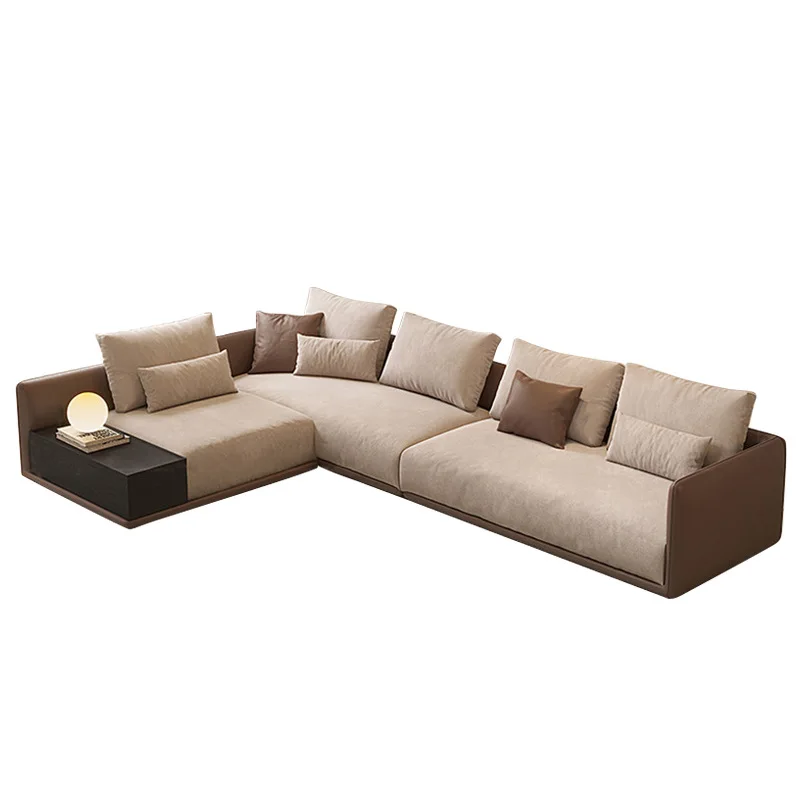 

Современный очень простой модульный диван-софа из ткани в итальянском стиле, легкий люкс для гостиной, креативная комбинация