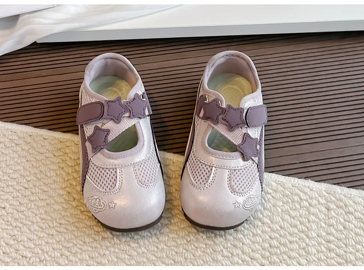 Kinder-Sneaker mit runder Zehenpartie, lässiger Stil, Mädchen-Sportschuhe, rutschfest, 2026, brandneue Kinder-Trainingsschuhe mit weicher Sohle – Detail 6