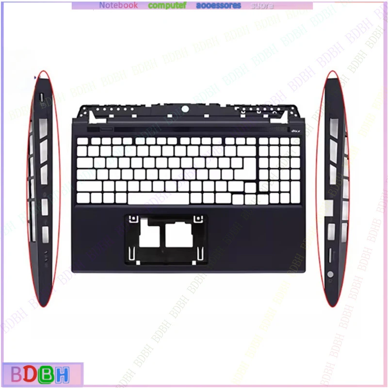 New For Acer Neo 16 PHN16-72 N23C12 16in Laptop Upper Case Palmrest /Bottom Base
