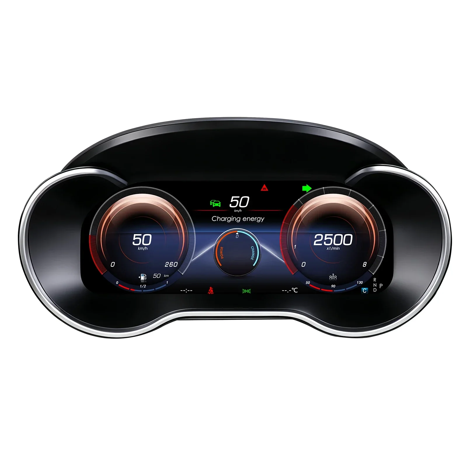 Hizpo 12.3 Inch Car Auto Lcd Digital Dashboard Cluster Gauges for Mercedes Benz C Class W205 GLC Class X253 2015 - 2018 Cockpit