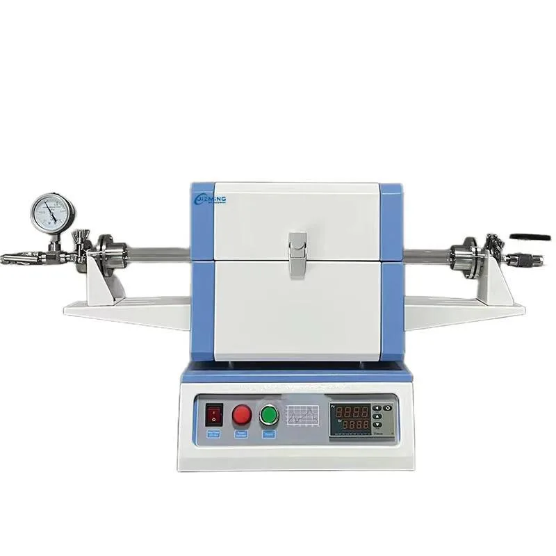 مختبر ارتفاع درجة الحرارة 1100C الكوارتز فراغ فرن أنبوب صغير فرن الأنبوب الصناعي 1700 ℃