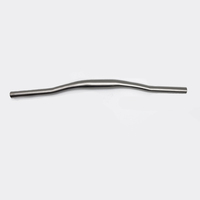 Titanium Riser Handlebar for Brompton Bicycle 31.8mm Bike Handbar for MTB