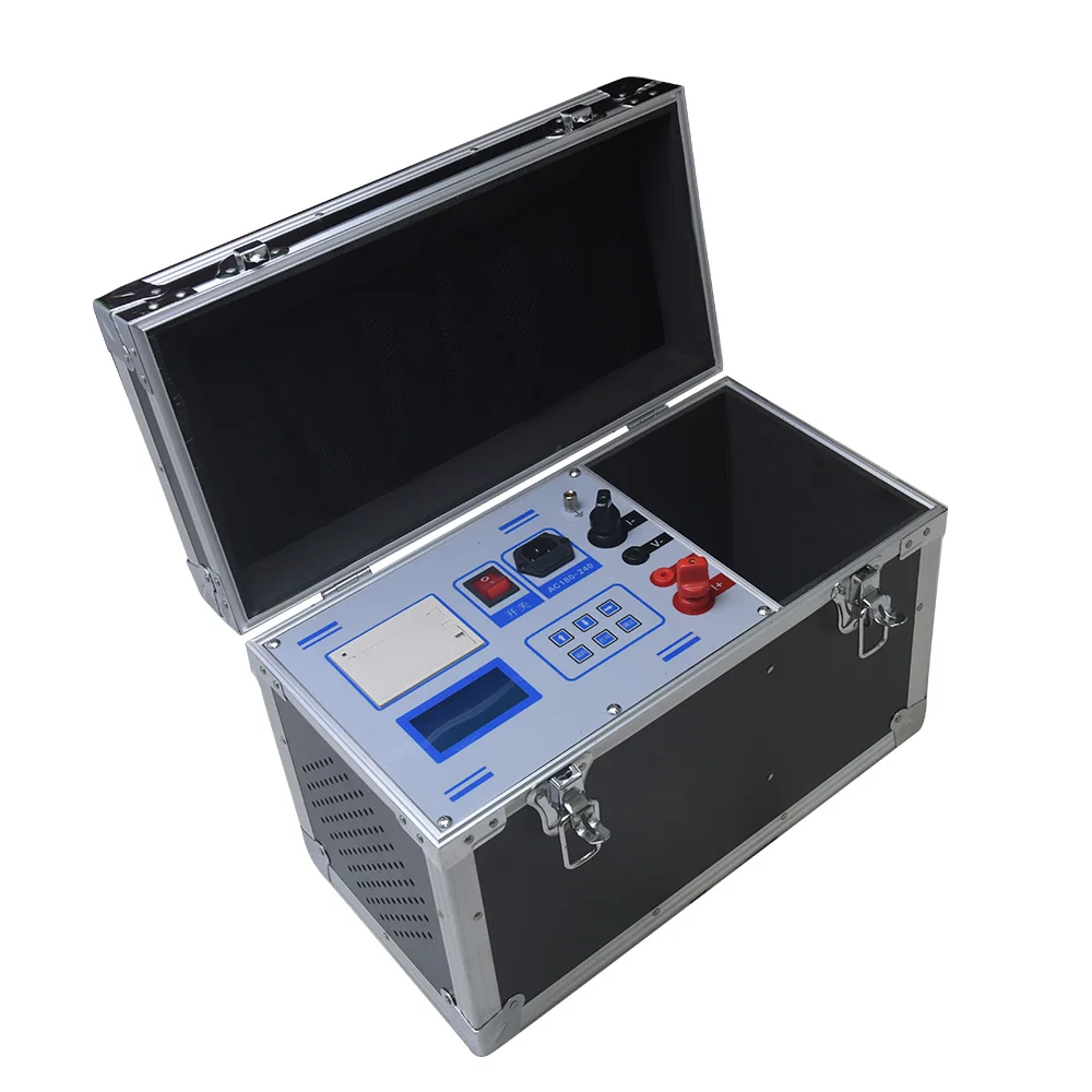 100A Loop Resistance Tester/Continuous Measurement Micro Ohmmeter/Low Contact Resistance Meter For Power Cable Transformer Test