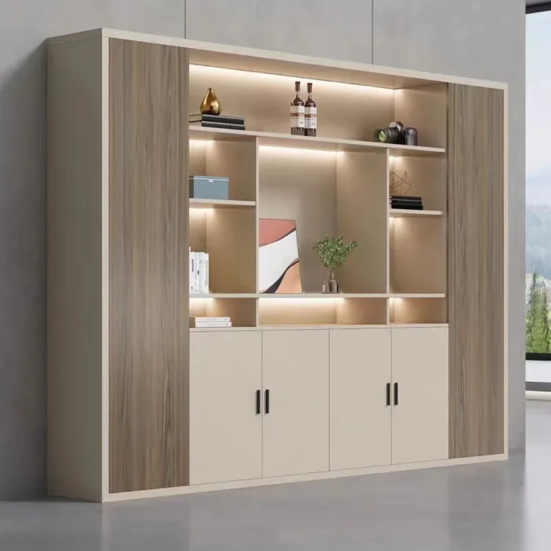 

Compact Side Filing Cabinet Designer Space Stand Open French Office Cupboards Tall Large Comodas Con Cajones Modular Furniture