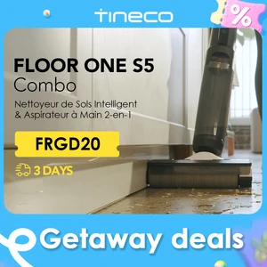 Tineco Floor One S5 Combo Penyedot Debu Kering Basah Mesin Cuci Lantai Pintar Tanpa Kabel Pel Listrik Rumah Tegak Pembersih Otomatis Nirkabel 12 mesin pembersih lantai penjualan terbaik - №