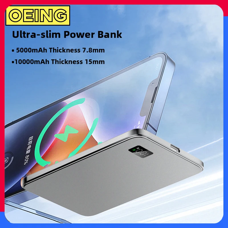 2025 New Magnetic Wireless Power Bank For Apple Magsafe Powerbank Super Fast Charging External Battery For iPhone Xiaomi Samsung