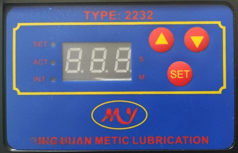 

TYPE:2232Machine tool gear lubrication pumpMY CNC electric lubrication pumpMINGYUAN centralised lubrication system