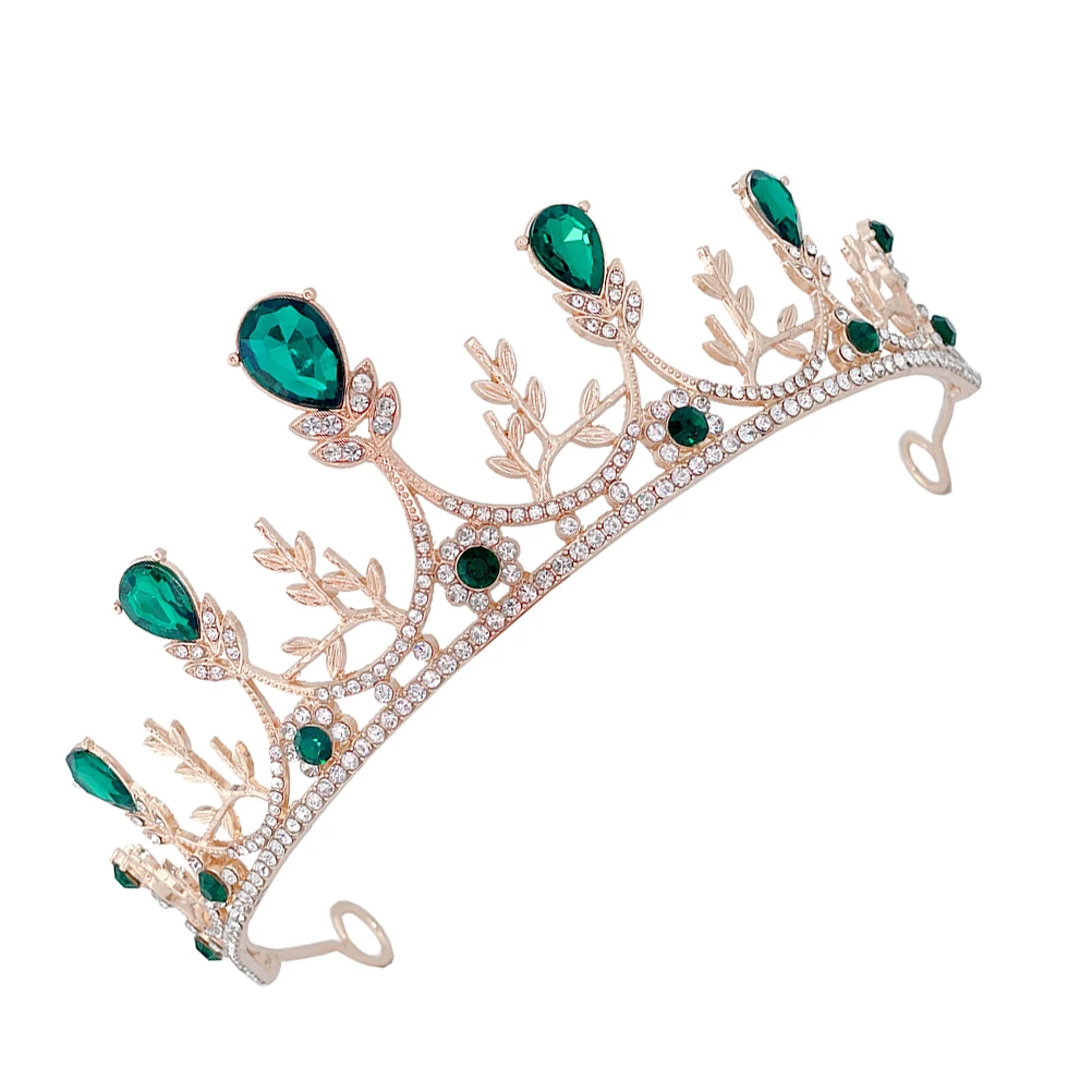 

Rhinestone Crown Hair Accessory Wedding Headband Bridal Headpiece Headdress Zinc Alloy Lightweight Comfortable Elegant Bridal