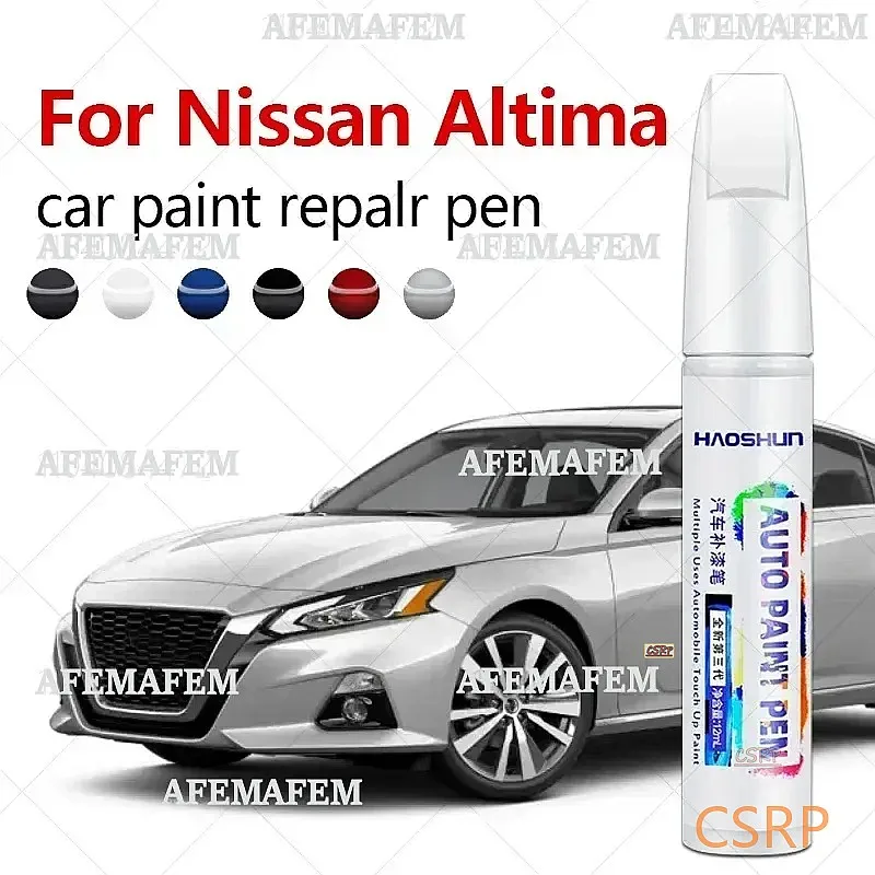 Paint Repair Pen Touch Up Scratch Remover DIY Auto Accessories Black White Red For Nissan Altima 1998-2025 L30 L32 L34 L40 L50