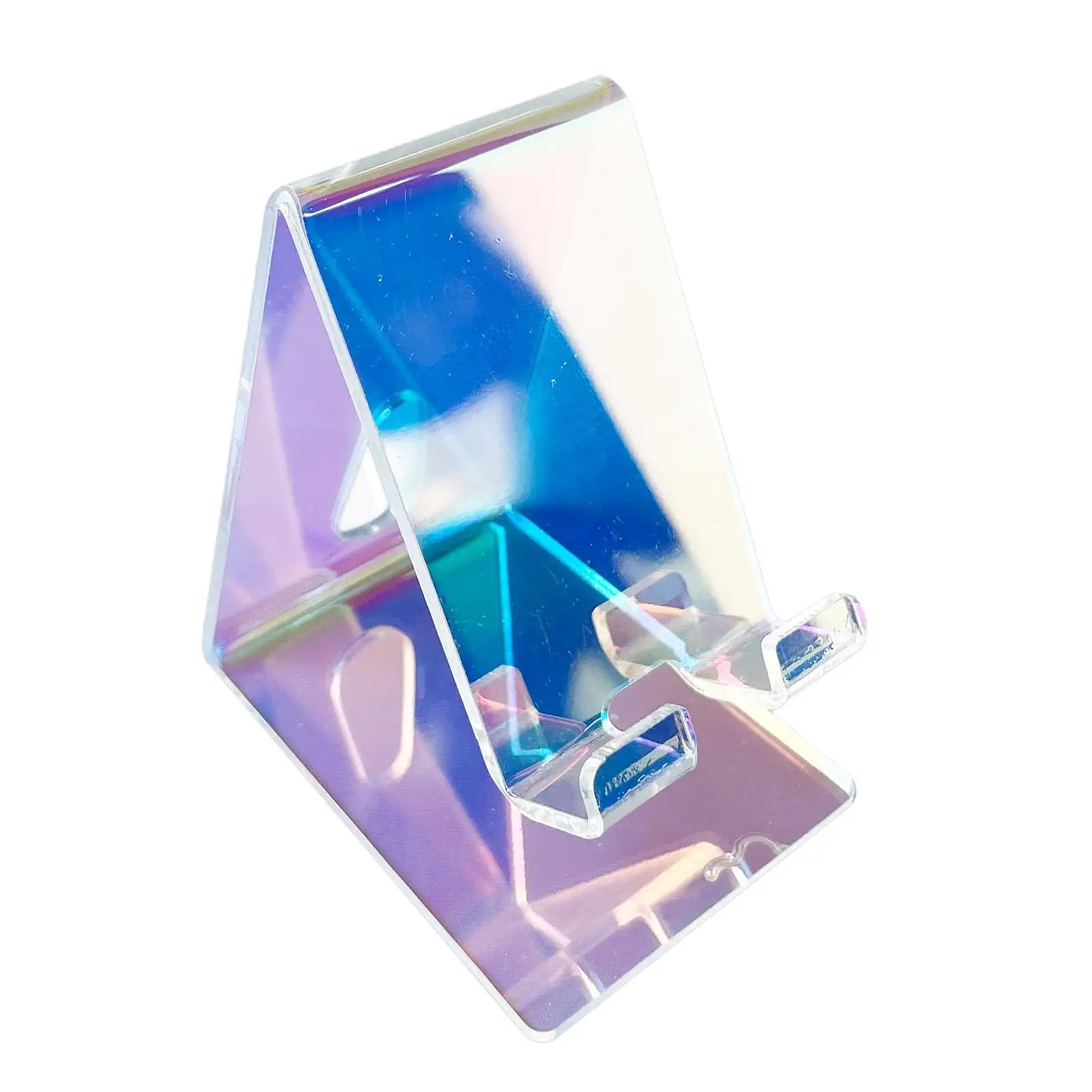 Colorful Acrylic Phone Stand Holder Easy to Use Stable Compact Accessory for