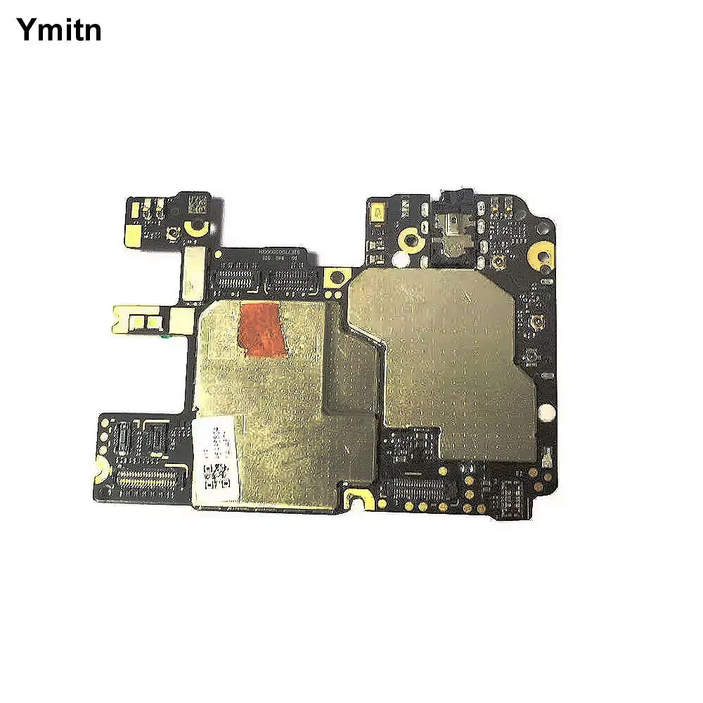 

Разблокированная материнская плата Ymitn Work Well для Xiaomi RedMi Note 6 Pro Note6pro, логические платы с электронными схемами
