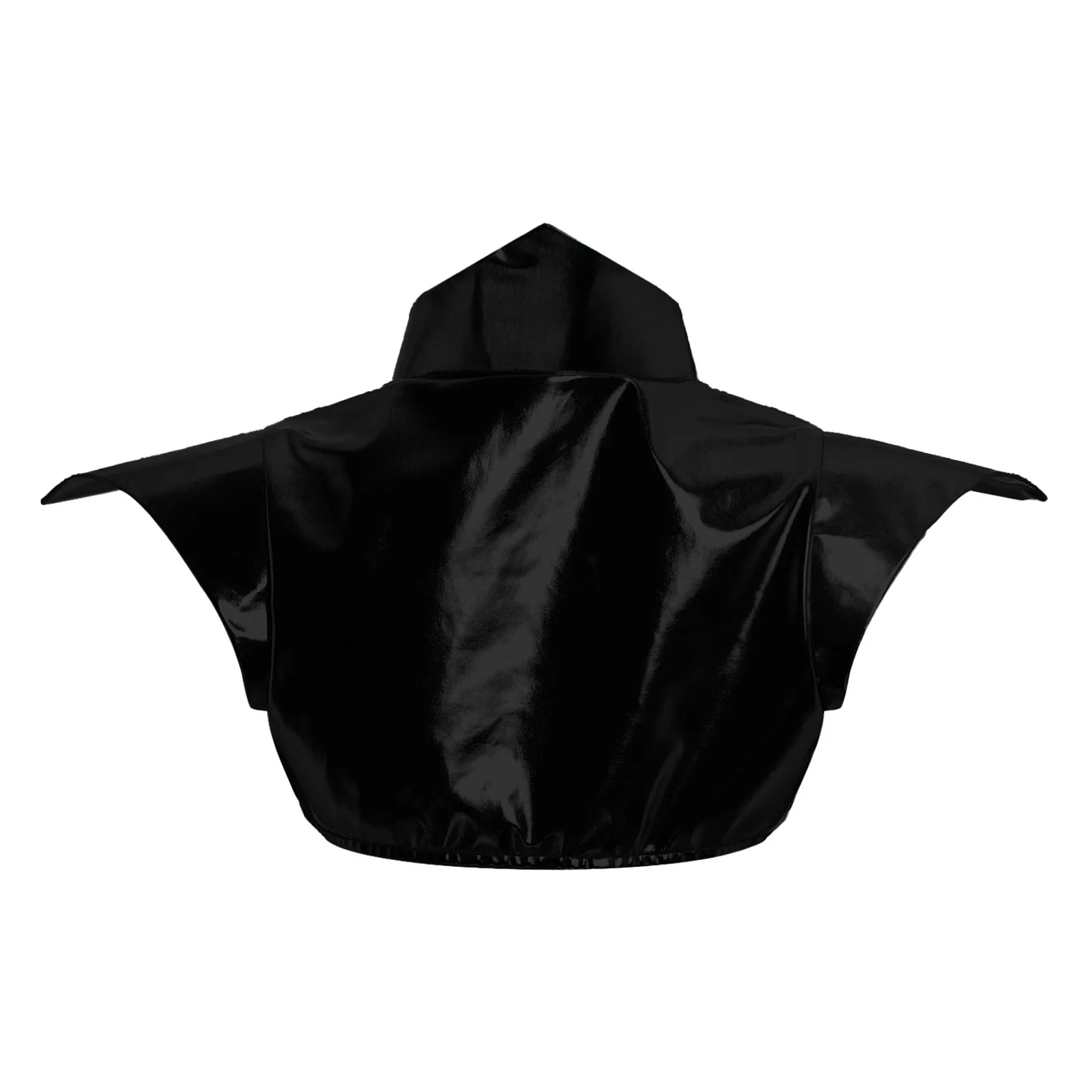 

Women Alien Robot Metallic Gothic Armor Shrug Steampunk Gothic Crop Top Pauldron Armour Halloween Party Costume Accessories