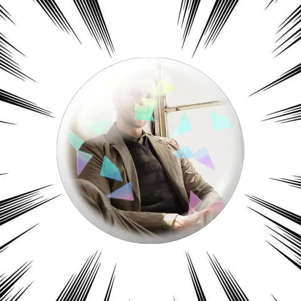 Jack Quaid Male Actor  75mm 58mm 44mm 25mm Brooch Backpack Hat Pins Accessories Toys Badge view 6