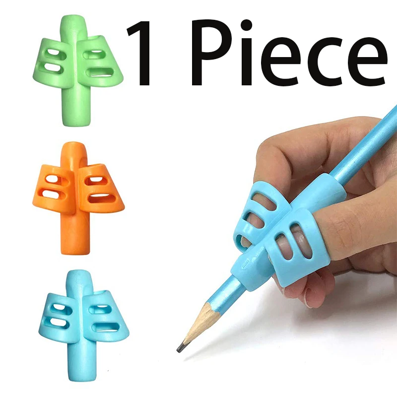 

1 Piece Children Writing Pencil Holder Kids Learning Practise Pen Aid Grip Posture Correction Device Child Writing Tools