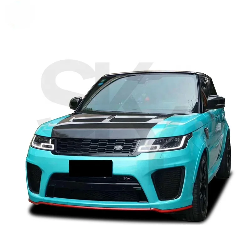 Top supplier SVR carbon fiber hood for Rover range sport 2018 car bonnet