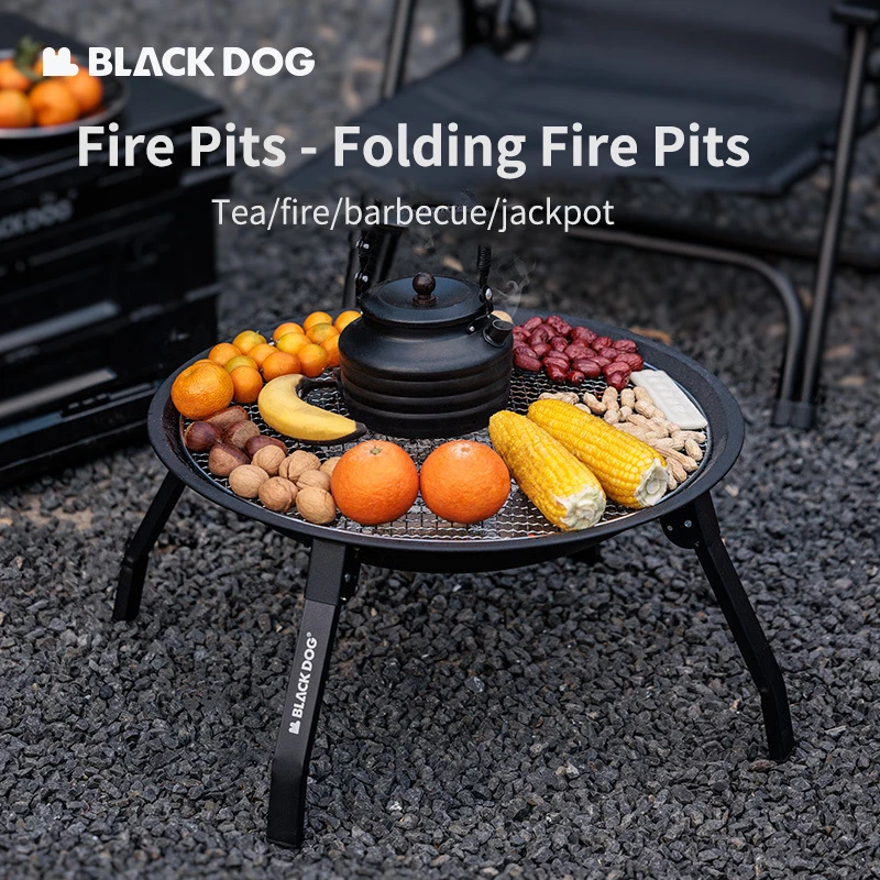 

BLACKDOG Winter Irony Split Portable Stove In Huotang Tea Making Table Household Outdoor Barbecue Stove Set Camping Stoves