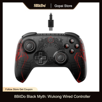 8BitDo Ultimate 2C Black Myth:Wukong Wired Gaming Controller with Hall Effect Triggers&Joysticks for PC,Windows 10,11,,Android