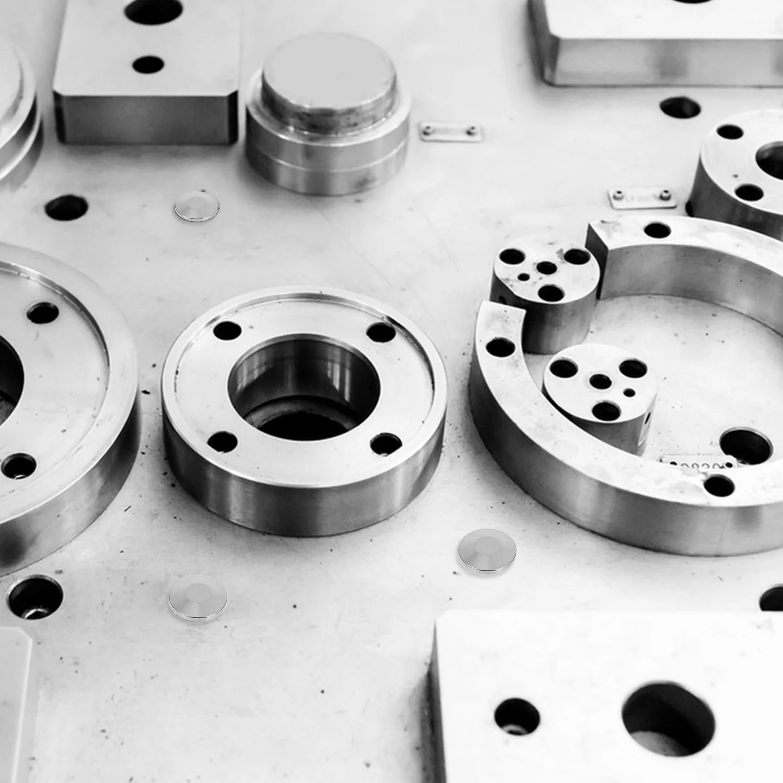 

4Pcs Stainless Steel Sanitary Blind Plate Plug Quick Install Clamp End Cap Leak Proof Vacuum Fitting Blind Flange Cap