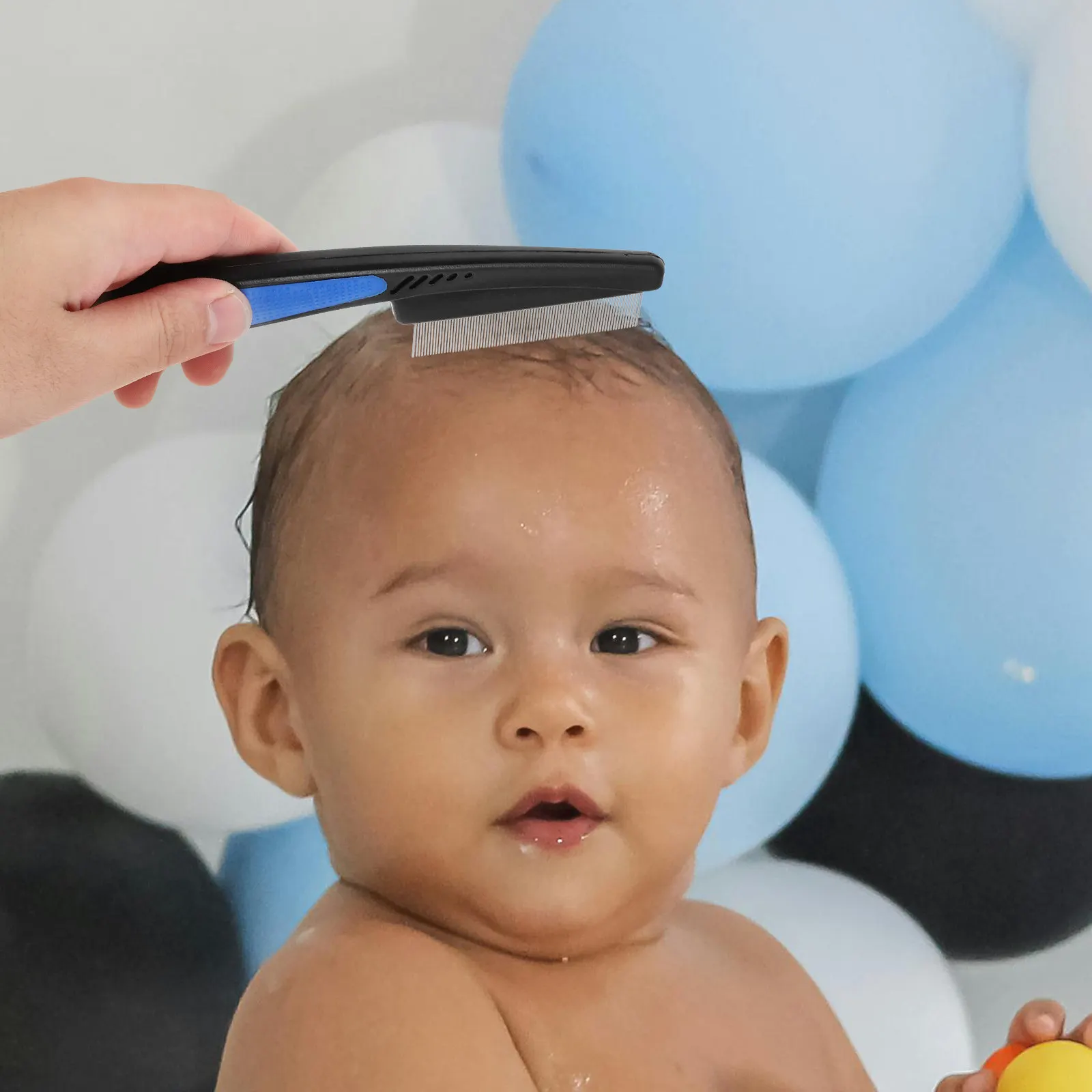 

Набор из 10 шт. расчесок-скраберов для кожи головы из нержавеющей стали для удаления перхоти, не повреждающих волосы, с мелкими зубьями, инструмент для ухода за волосами