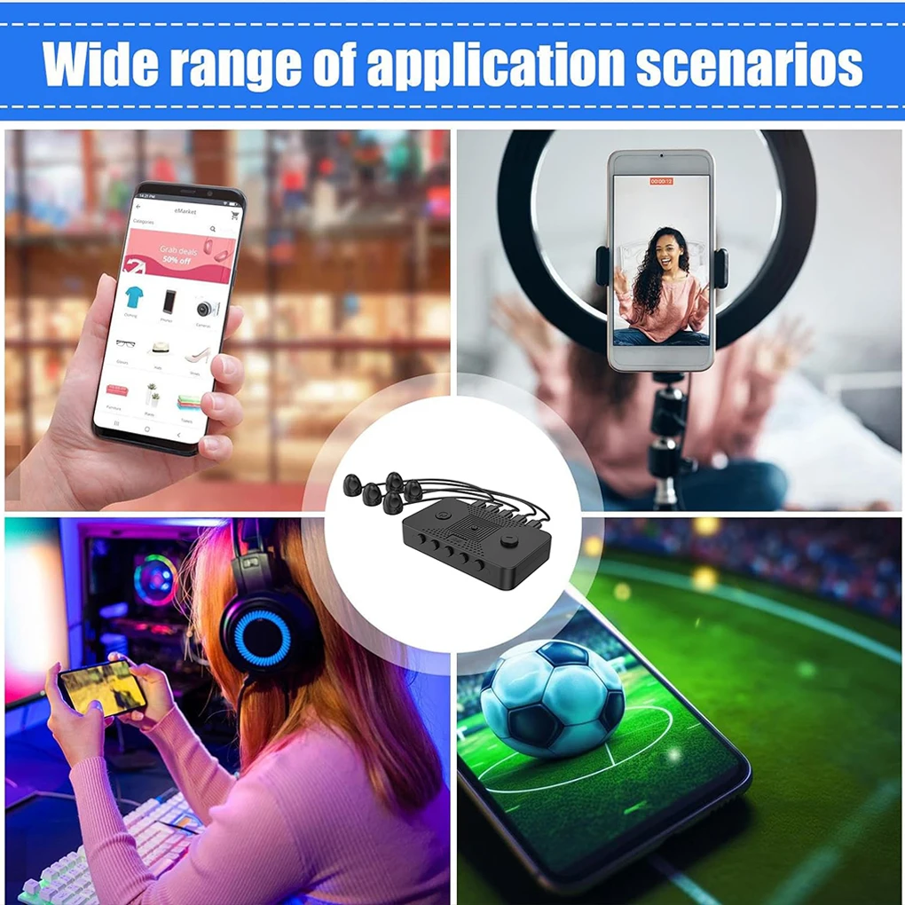 Phone Auto Tapper Speed Physical Click-er Physical Click-er Auto Click-er Portable Easy