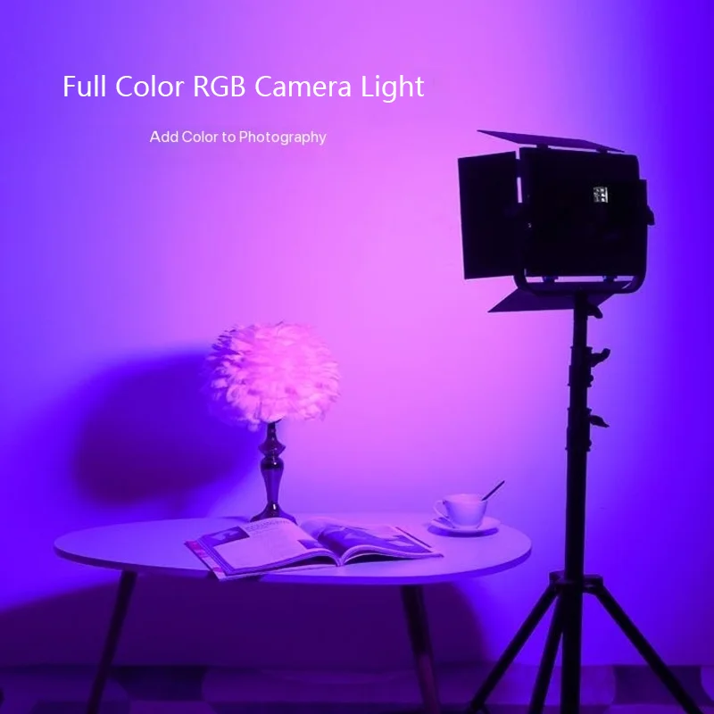 ZSYB 50wRGB YB-500C 50W LED Panel light Full Color RGB APP Control Shooting Lighting For photography video Live Fill Light