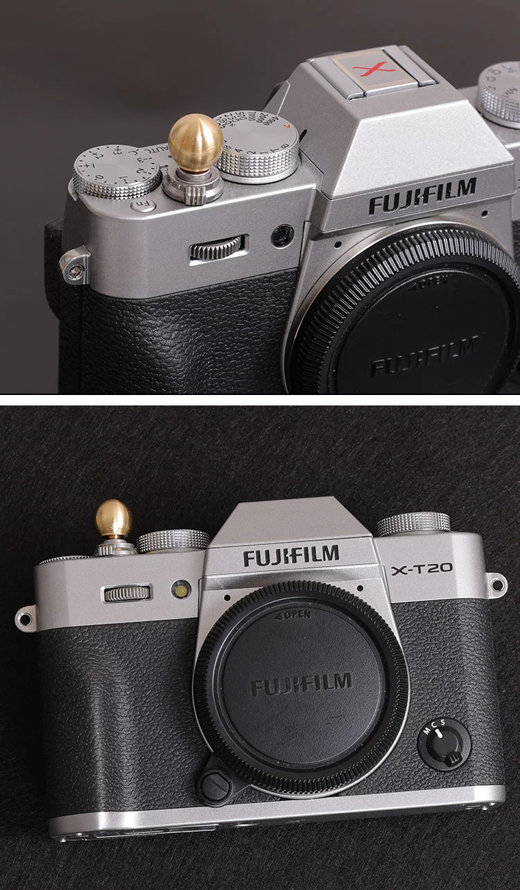 Кнопка спуска затвора камеры для Fuji XPRO3 X100V F XE4 XT20/2 XT5 XT4 3 XT30II XT10 Leica M9 Leica аксессуары Sony RX1R