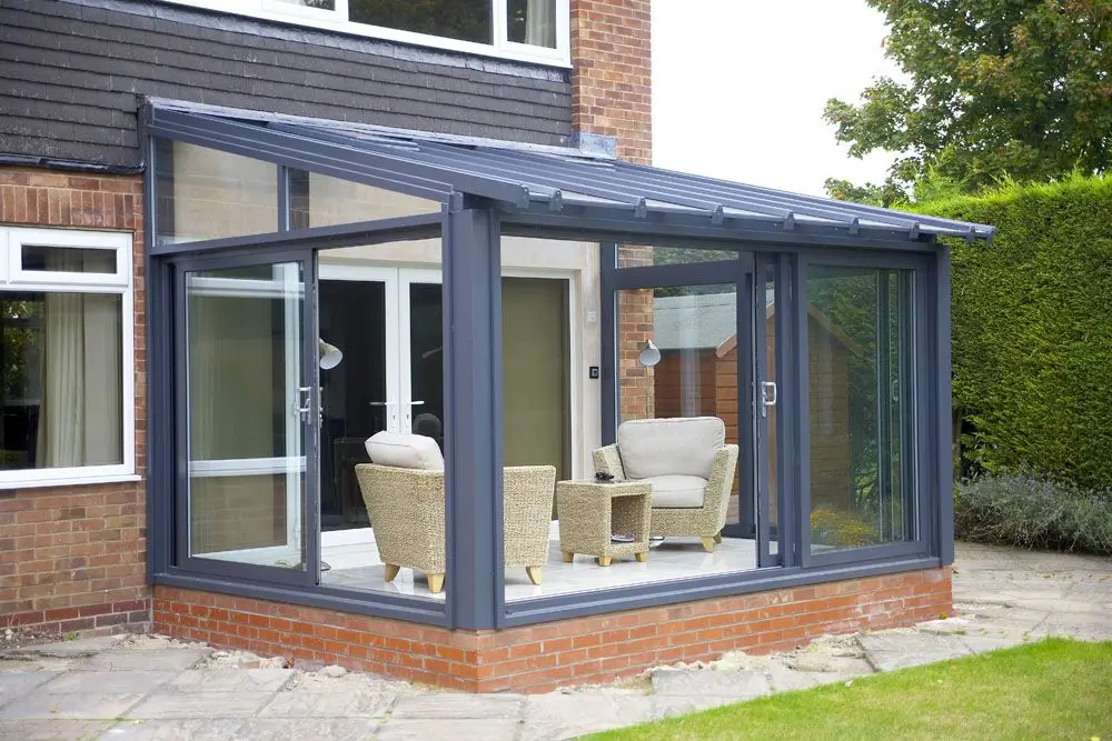 China Supplier Interior Patio Sliding Door Double Glazed Aluminium Door Sunroom Lift Sliding Doors Waterproof Panoramic Doors