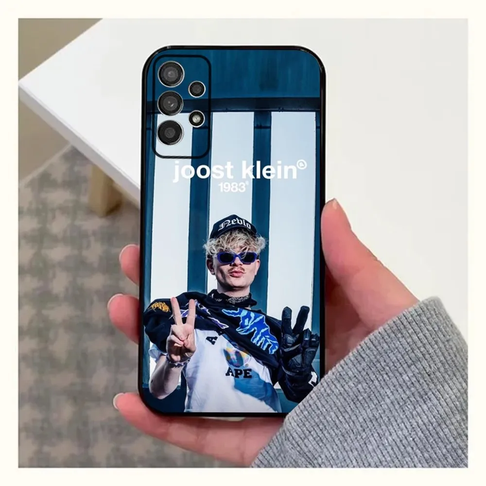 J-Joost Klein Rapper Singer Phone Case For Samsung Galaxy A13,A21s,A22,A31,A32,A52,A53,A71,A80,A91 Soft Black Cover