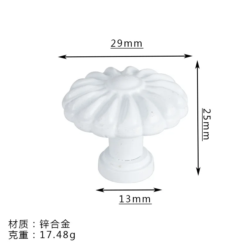 Jingmao-127 cabinet door painted white wardrobe cabinet drawer door handle European modern simple single hole small handle