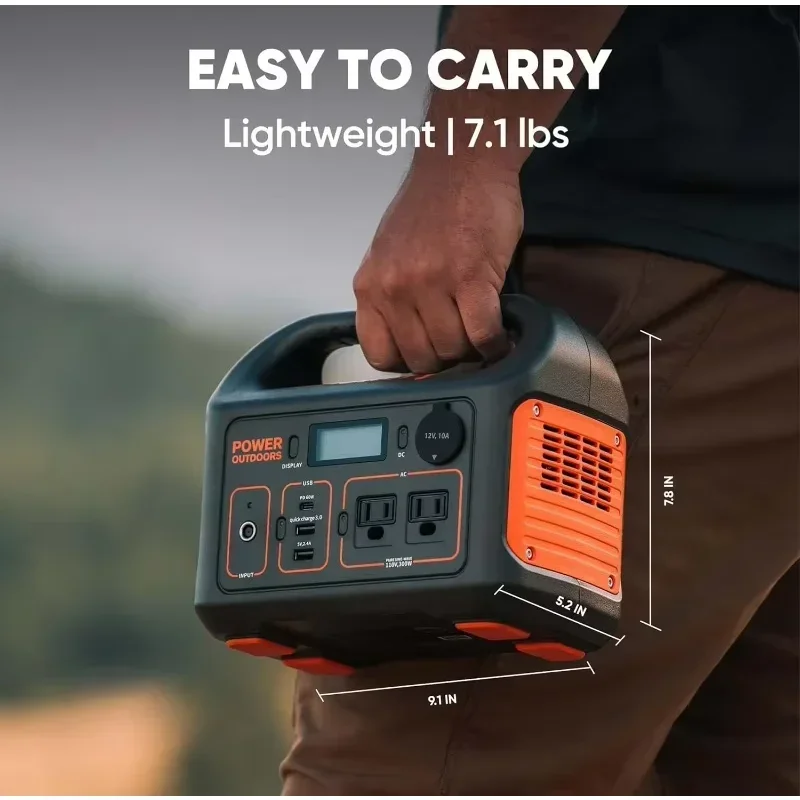 Jackery Portable Power Station Solar Generator  for Outdoors Camping Travel Hunting Blackout