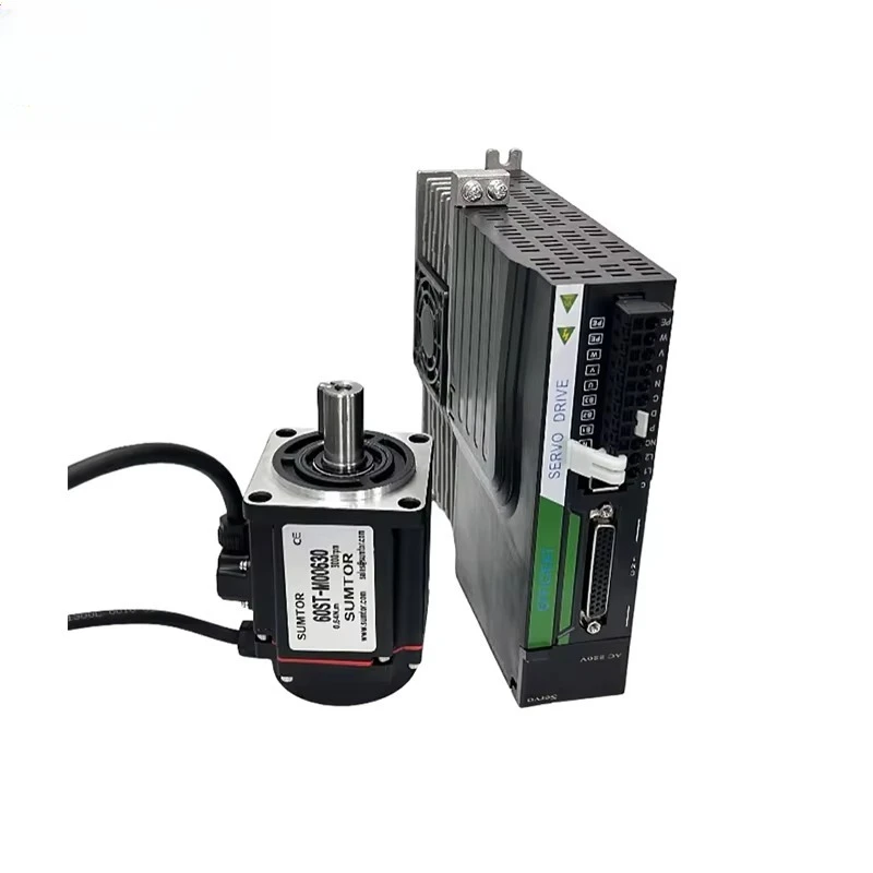 Cheap Servo Motor 200W 220VAC Servo Motor and Driver 300RPM Motor Factory for 60ST-M00630+SDD01LA04F