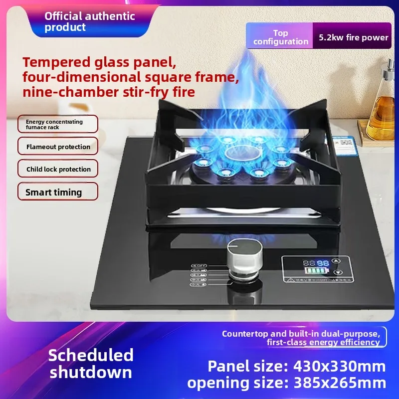 

Газовая плита Goodwife с одной конфоркой из нержавеющей стали, на сжиженном/природном газе, энергосберегающая