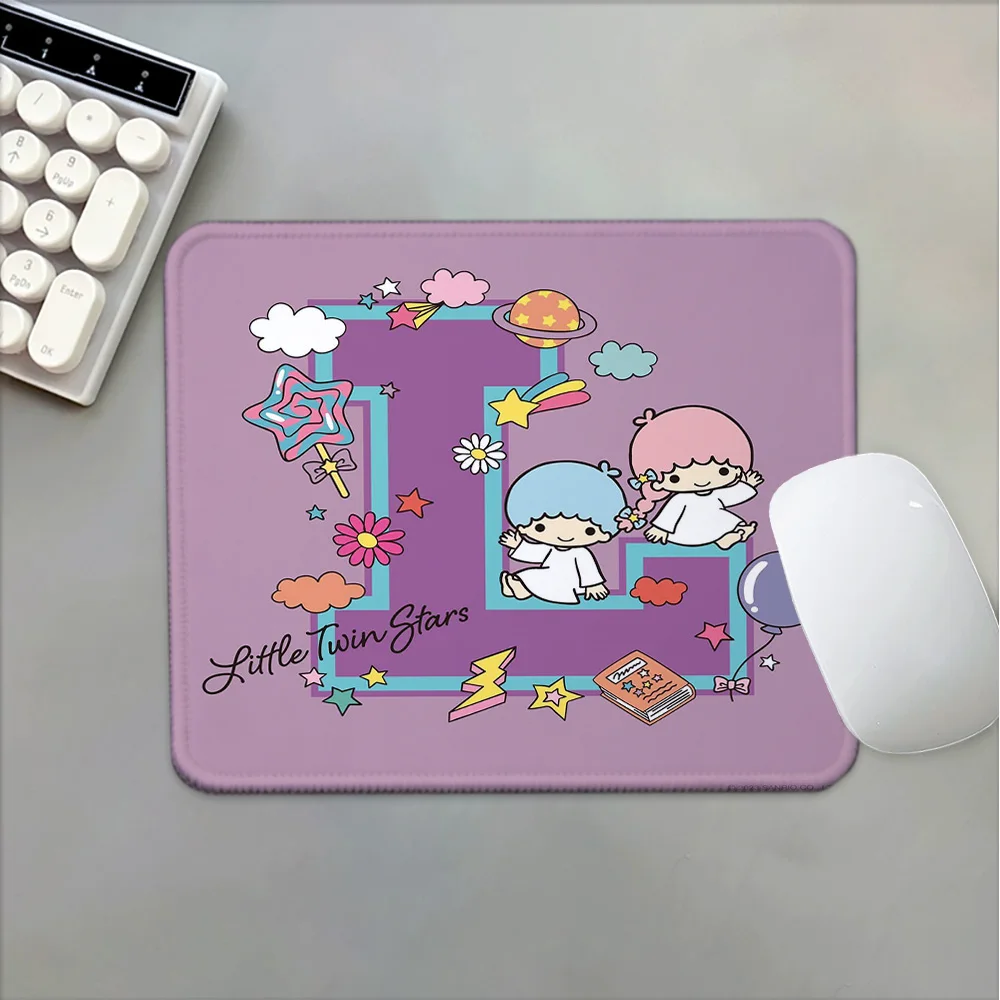 Mosepad Kawaii Letter L Computer Mat Desk Accessories Pc Gamer  Mousepad Company Game Mats Mouse Anime Mause Table Decoration