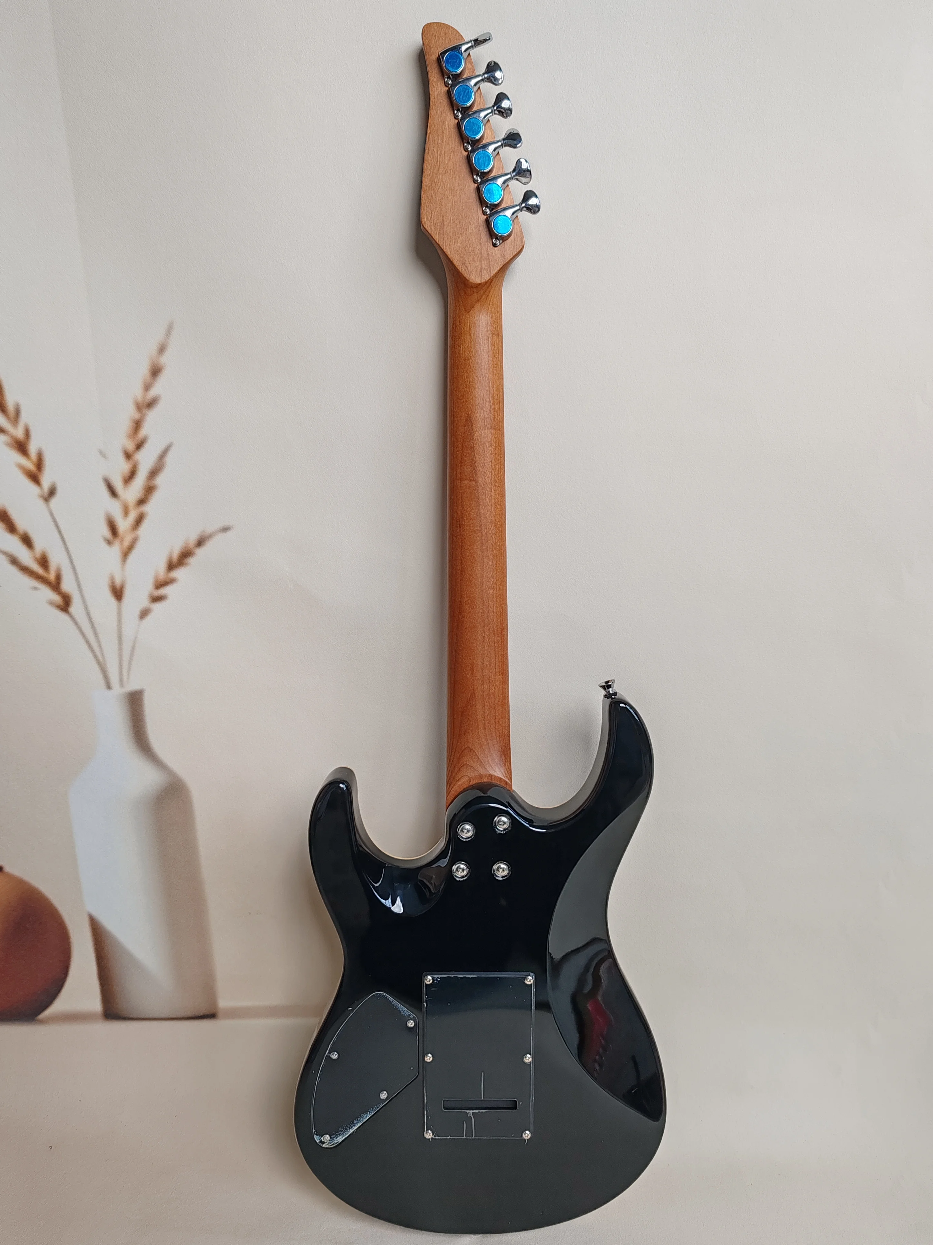 AG-14 Professional Electric Guitar Okoume Body  Flame Maple Top Made China Wholesale Factory Price Guitar