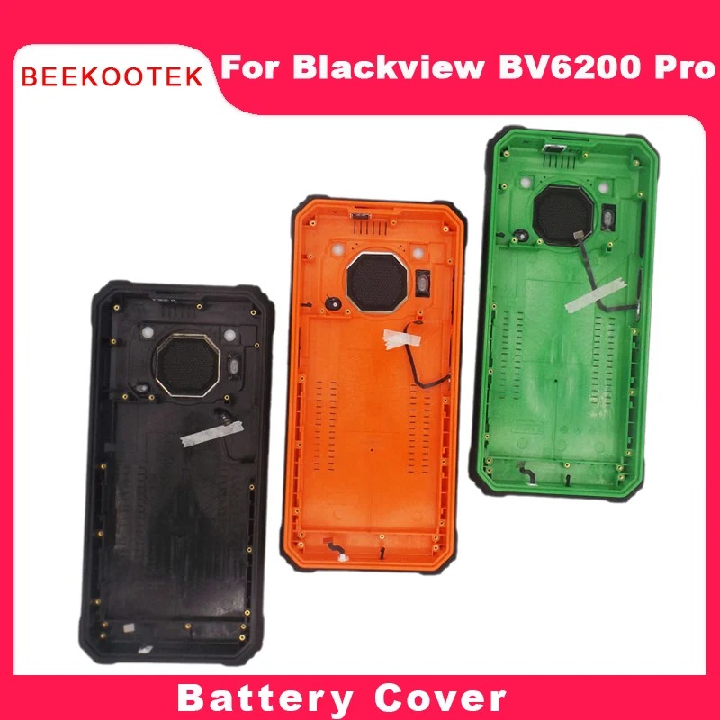 Original Blackview BV6200 Pro Battery Cover Protective Battery Case Back Cover Fingerprint For Blackview BV6200 Pro Smart Phone