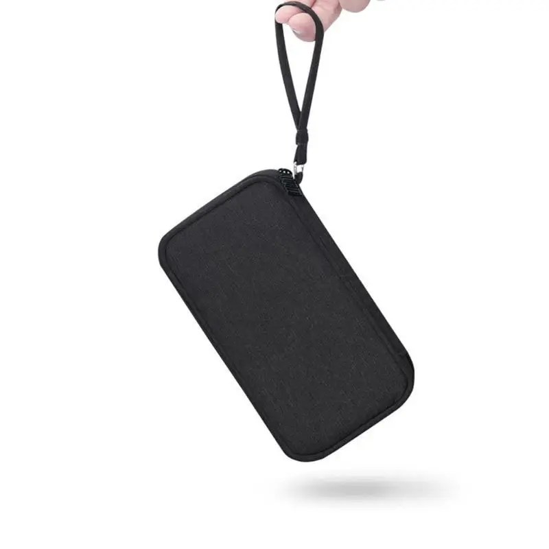 Protective for CASE for power bank Earphone Cellphones Data Cable Hard Disk Carrying Storage Bag Simple Stylish and Stro