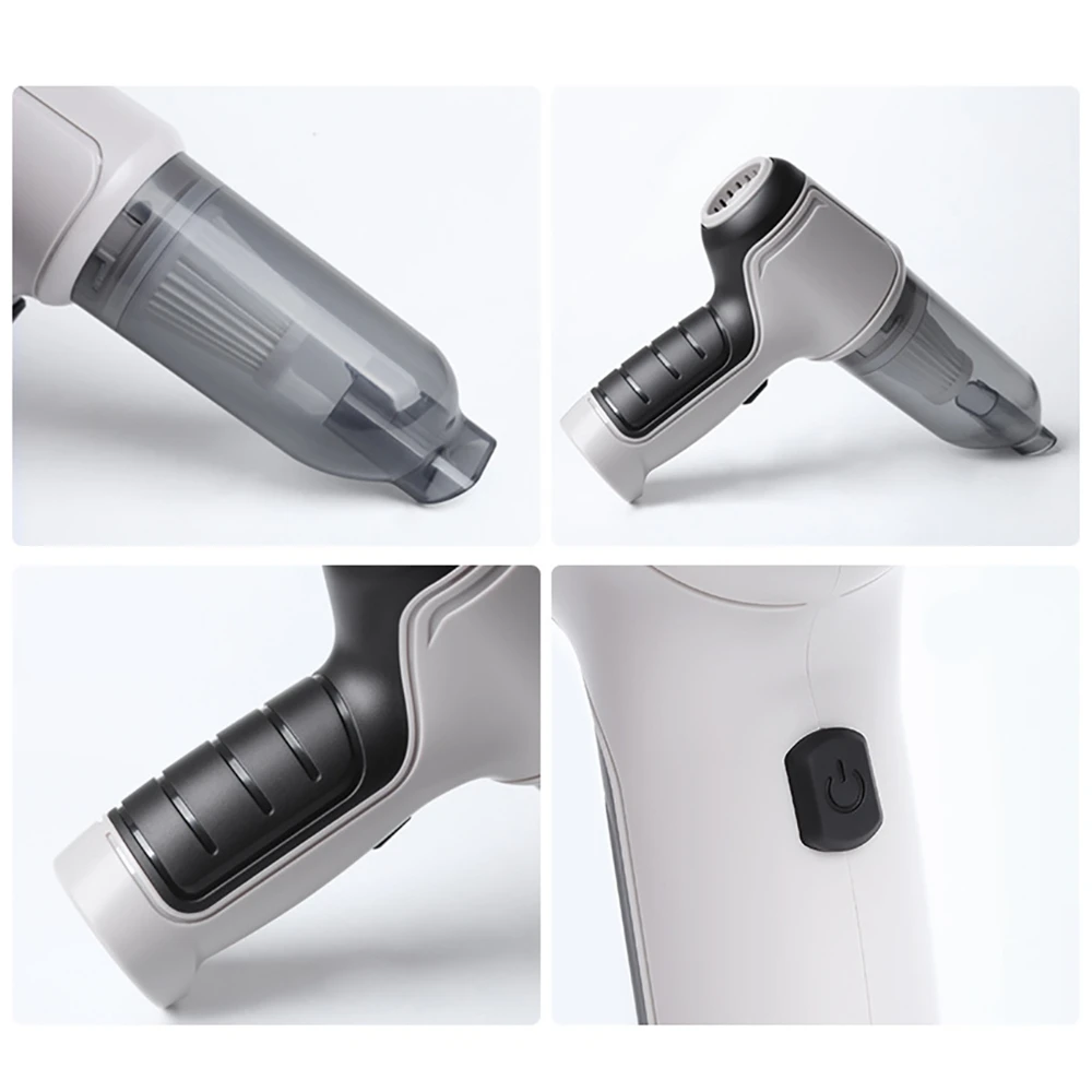 Imagem -06 - Mini Aspirador de pó 120w sem Fio Handheld Portátil Computador Coletor de Poeira 36000 Rpm Min Super Sucção Recarregável 9000pa