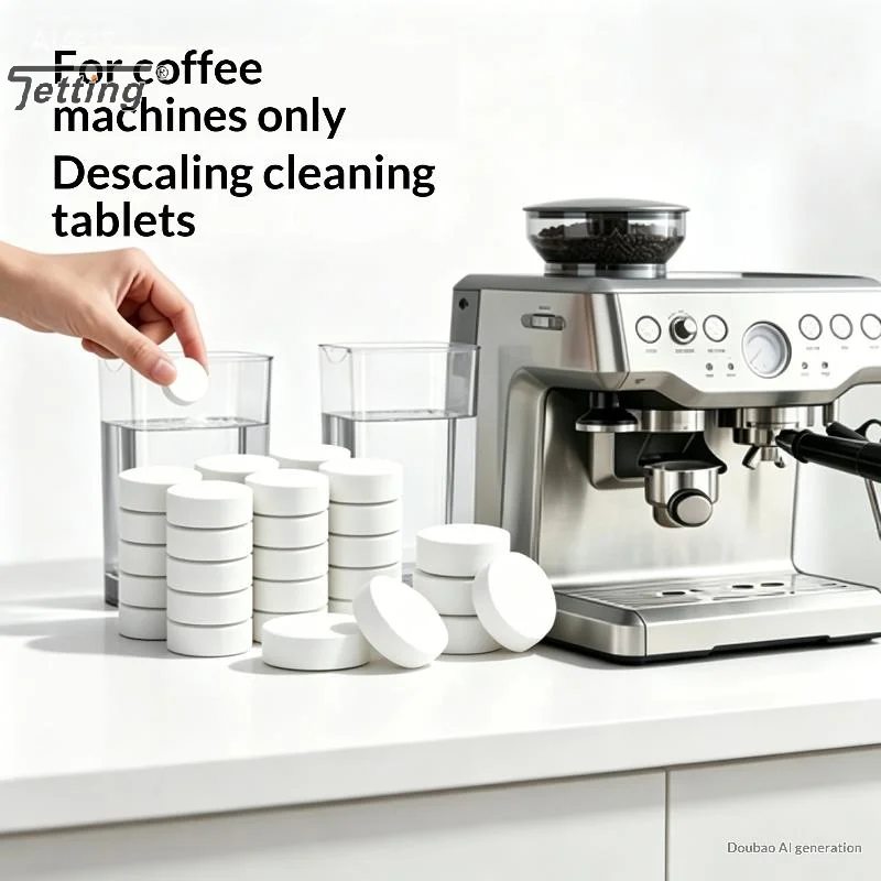 Coffee Machine Descaler Tablet Fast-Acting For Household & Commercial Use Long Lasting Cleaning Agent